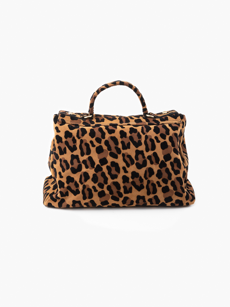 Alcione Leopard Suede